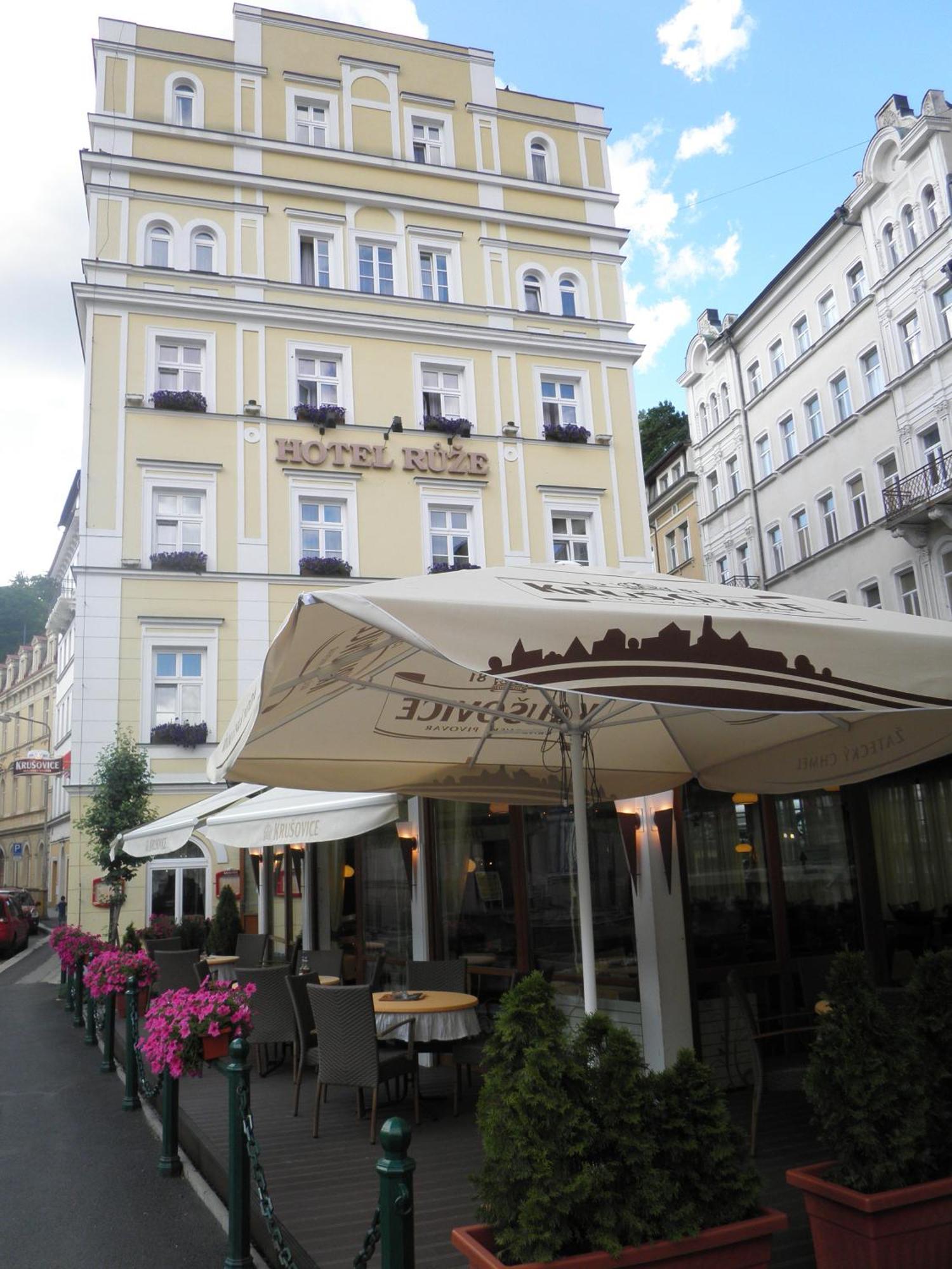 Hotel Ruze Карлові Вари Екстер'єр фото