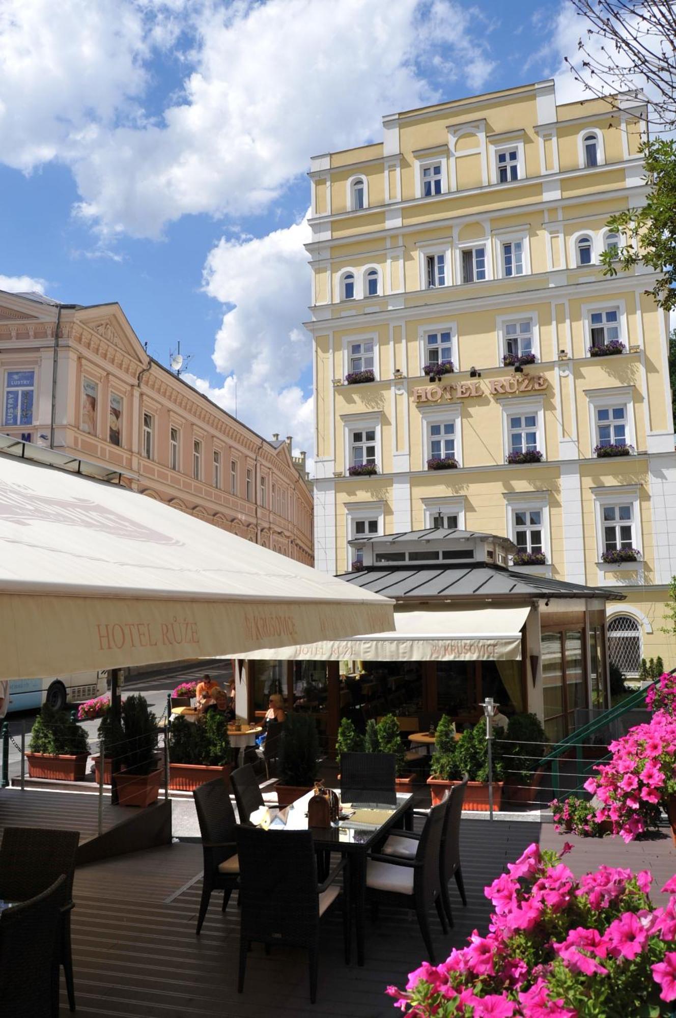 Hotel Ruze Карлові Вари Екстер'єр фото